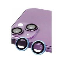 İphone 13 Raze Metal Kamera Lens - Mavi