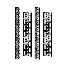 Stencil Şablon A4 Turkuaz Tek Ebat Unisex