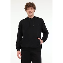 Lumberjack Mb Sn73 Hoodıe 5fx Siyah Erkek Sweatshirt A101939609 Siyah