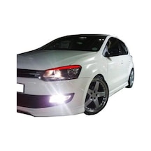 Volkswagen Polo Uyumlu 3 Far Kaşı Hatchback 2 Parça Fiber 1994-2002