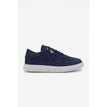 Valmenti Erkek Hakiki Deri Lacivert Nubuk Sneakers & Spor Ayakkabı 352 22212 Erk Ayk Y25 Lacı Nbk Lacivert
