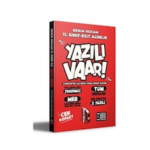 11.Sınıf Yazılı Vaar - Eşit Ağırlık Benim Hocam Yayınları