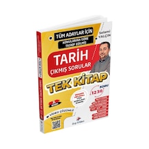 Dizgi Kitap Tüm Adaylar İçin Tüm Sınavlar Tarih Video Çözümlü Çıkmış Soru Külliyatı