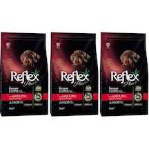 Reflex Plus Kuzulu Pirinçli Yavru Köpek Maması 3 x 3 KG