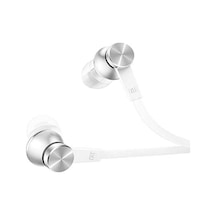 Xiaomi Piston Basic Edition Mikrofonlu Kulakiçi Kulaklık, Beyaz/gümüş