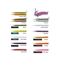 Fujın Yummy Sandworm 7Cm Lrf Silikonu Purple Glow