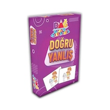 Doğru Yanlış Kartları Eğitici Zeka Oyunu