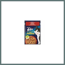 Felix Pouch Sensation Jellies Sığır Etli Ve Domatesli Yetişkin Kedi Konservesi 85 Gr Ventra