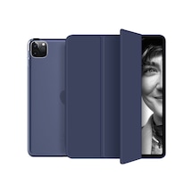 Apple Uyumlu iPad Pro 11 4./3./2./1. Nesil Kılıf PU Deri Smart Standlı Case