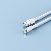 Dvıp L13 6a 110w Usba To Lightning Data Hızlı Şarj Kablo 1m Beyaz