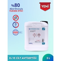 Acto Actohand Etoh El Ve Cilt Antiseptiği Etanol 80 % V/v 5 L