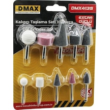 10 Pcs Kalıpcı Taşlama Seti Temizleme - Parlatma - Çapak Alma - Pas Sıyırma