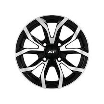 Agt Wheels 16 İnç 4x100 Et35 Siyah-beyaz Jant Takımı J-6241
