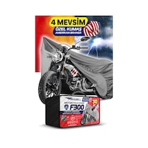 Arora Ar 200-16c Jaguar Amerikan Fitilli Motosiklet Brandası Çadır Örtü - Miflonlu