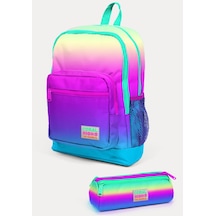 Coral High Kids Renk Geçişli 2'li Okul Çanta Seti Set0223710