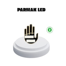 176 Led Amber Renkli El Hareketiyle Kontrol Edilen Motosiklet Dönüş Sinyali