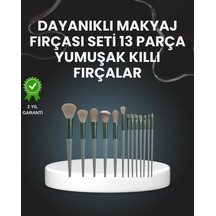 Mey İthalat 13'lü Fiber Kıllı Yumuşak Makyaj Fırçası Seti Taşınabilir Ve Ergonomik Tasarım 26139310