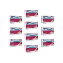 Dolphin Pudrasız Vinil Vinyl Tek Kullanımlık Eldiven Şeffaf Medium Orta Boy - 100'lü 10 Paket