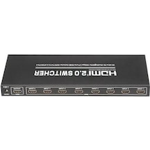 8 port hdmi switcher 8 giriş 1 çıkış hdmi çoklayıcı