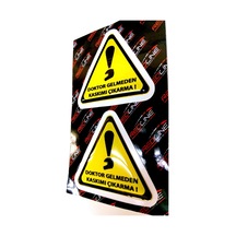 Doktor Gelmeden Kaskımı Çıkarma Sticker