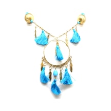New Trend Kolye No21 Mavi