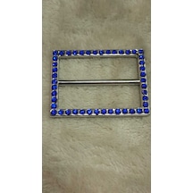 Kaplama Taşlı Toka İç Kemer Genişlik 3,5 Cm Dış Ölçü /4x3 Cm 1 Adet