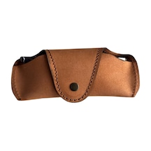 Lnleather Gerçek Deri Gözlük Kılıfı Pudra Rengi 95837767