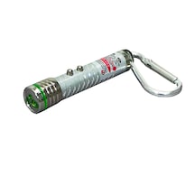 Altınkaya Ticaret 2 Adet Lazer Laser Pointer Sunum Projeksiyon Kalemi Kedi Eğitim Oyuncak Lazer El Feneri Açık Gri