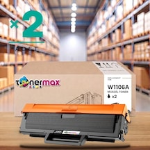 Hp Laser Mfp 135a Uyumlu  Toner Çipli W1106a 2'li 1.000 Sayfa