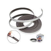 Yapışkanlı Şerit Mıknatıs Magnet, Genişlik 2Cm, Uzunluk Seçmeli 2 Metre