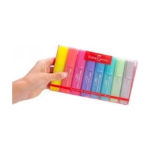 Textliner 1546 Pastel Fosforlu Kalem 8 Li Poşet Mavi