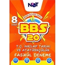8. Sınıf T.C İnkılap Tarihi 20 Deneme Fasikül BBS - BİNOT YayınLAR 8. Sınıf T.C İnkılap Tarihi 20 Deneme Fasikül BBS - BİNOT YayınLAR