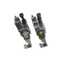 Sanayi Tipi Dikiş Makinesi Rulmanlı Gizli Fermuar Ayağı 2'li Set