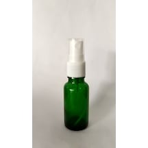 20Ml Cam Yeşil Şişe Sprey Başlıklı (10 Adet)