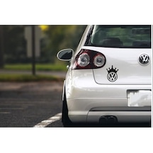 Kral Volkswagen Sticker Yapıştırma 2 Adet