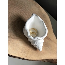 Bernami Mumluk Şamdanpinterest Istiridye/deniz Kabuğu Dekoratif Tabak/takı Organizeri/beton Obje Diğer