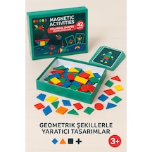 Magnetik Yapboz Dünyası Maynetik 90 Parça + 42 Kart