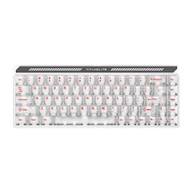 Fgg Madlions Titan 68 Turbo Hall Effect 8k Manyetik Oyuncu Klavyesi Xueyao Magnetic Switches-dual Beyaz