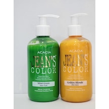 Acacia Jean's Color Altın Sarısı - Mint Yeşili Saç Boyası 2 x 250 ML
