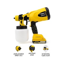 Stahlkraft STH 5310 S 21V Profesyonel Elektrikli Akülü Sprey Boya ve Zirai İlaçlama Tabancası