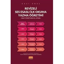 Revizeli Ses Esaslı İlkokuma Yazma Öğretimi / Gazi Ünal