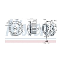 Vw Passat B8 Kalorifer Motoru 1.5 2019-2024 Nıssens 87527
