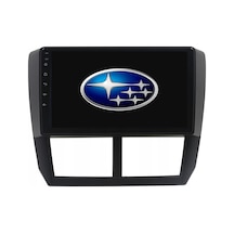 Subaru Forester Araç Multimedya Android Ekran Carplay Navigasyon Double Teyp 4+64 9" 08-12 Black Fımex 9"