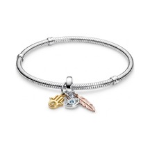Kadın Şans Model Gümüş Charm