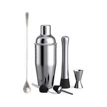 Kokteyl Seti, Kokteyl Hazırlama Seti, Shaker Seti, Bar Boston Shaker Set 6 Parça
