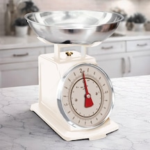 Tr Gümüş Kaseli 2 Kg Kapasiteli Analog Retro Mutfak Terazisi M-1t03 Genel