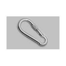 Vidalı Karabina, Kanca, Çengel 6mm - 5 Adet 1