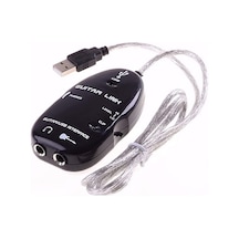Al-4672 Usb Gitar Guitar Link Kablosu Çevirici Dönüştürücü