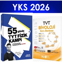 2026 Tyt 55 Günde Fizik Video Kampı Özcan Aykın + Biyotik Biyoloji Soru Bankası Seti