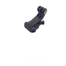 Aksiyon Kamera J Hook Bağlantı Aparatı - Kask Ve Göğüs Bandı Uyumlu Hızlı Çıkarılabilir Kilit Montaj Parçası Siyah